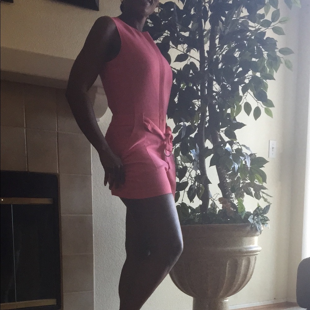 Pink romper